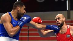 Enmanuel Reyes Pla en uno de sus combates.