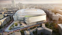 La reforma del Santiago Bernab&eacute;u, estadio del Real Madrid.