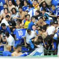 Hinchas de Millos, suspendidos 5 años del Palogrande