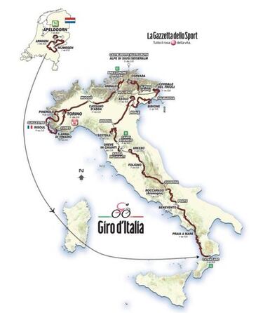 Las etapas que no te puedes perder del Giro de Italia 2016