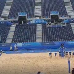 El momento estelar de Américo en Tokio: ¡en pleno partido!