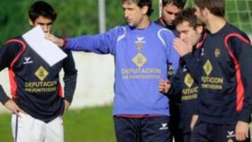 <b>TRANQUILO. </b>Pablo Alfaro pide humildad al entorno granate.