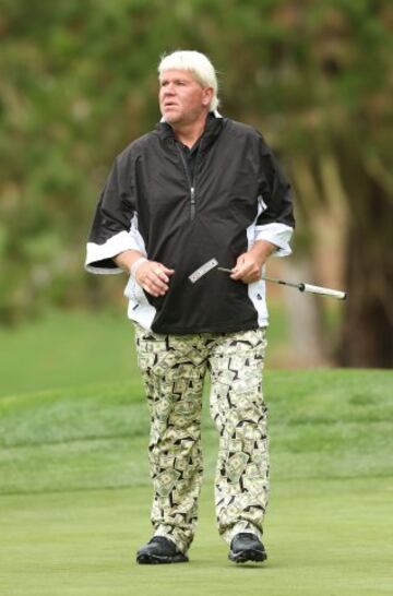 El golfista John Daly y sus extravagantes pantalones