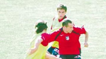 <b>GOLEADOR. </b>Petrov se entrenó al mismo ritmo que el resto y metió un gol.