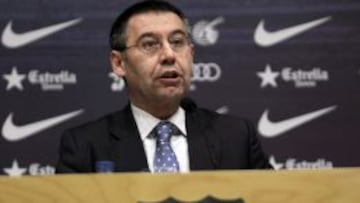 El presidente del FC Barcelona, Josep Maria Bartomeu. 