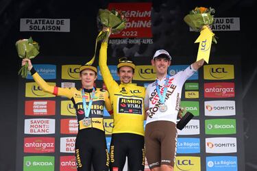 Aviso del Jumbo a Pogacar: doblete con Roglic y Vingegaard