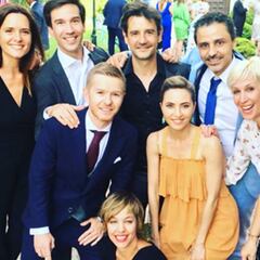 El elenco de ‘Compañeros’, juntos de nuevo en la boda de Julián González