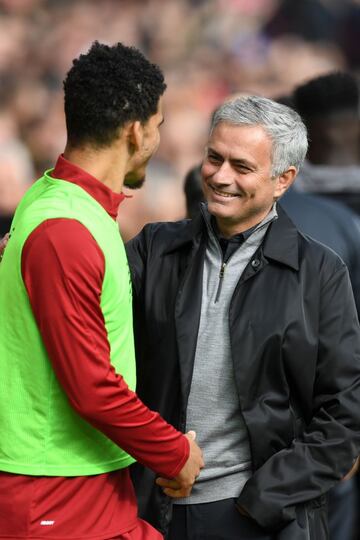 Reencuentro con Mourinho cuando el portugués entrenaba al United y Solanke estaba en el Liverpool.