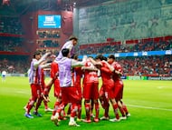 Balazo: Con el resultado global de 6-3 a favor, los Diablos Rojos dejaron atrás una loza que cargaban desde hace 12 años, pues en sus más recientes participaciones, se habían ido eliminados en primera rona