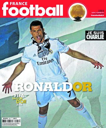 France Football: todas las portadas sobre el Bal車n de Oro desde 1956
