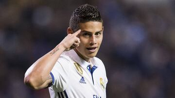 James: "¿La segunda unidad? Jugamos bien por hacerlo poco"