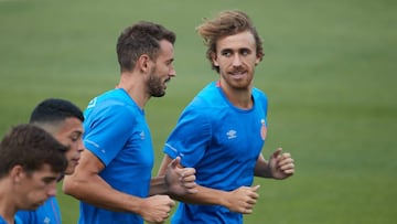 Eusebio recupera a Muniesa, que apunta a titular ante al Levante