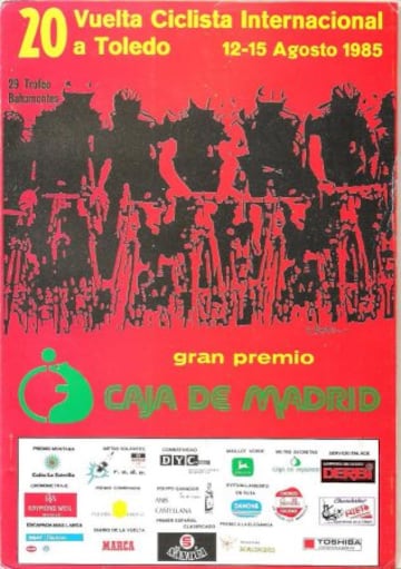 Cartel de la Vuelta a Toledo de 1985