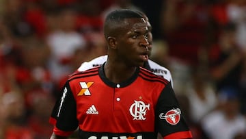 La afición del Flamengo deja a Vinicius fuera de su once ideal para la próxima temporada