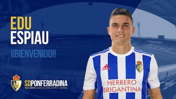 Espiau, segundo fichaje de la Ponferradina.
