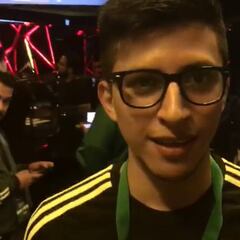 “¡Aún no lo creo, voy a representar a México en e-sports!"