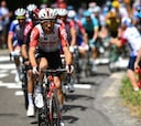 Los españoles en el Tour: Cortina peleó el esprint sin premio