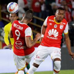 El campeón la pasa mal ante Santa Fe que le ganó en El Campín