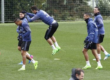 Real Madrid keep their hand in with mini-match in Valdebebas