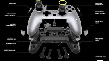 SCUF Vantage es el nuevo mando avanzado para PS4