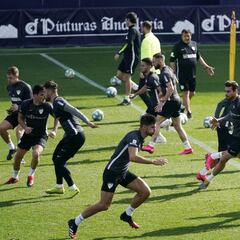 El Málaga inicia este martes los entrenamientos en grupos de 14
