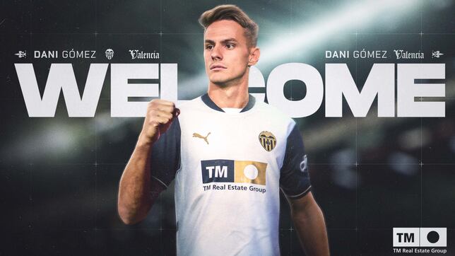Oficial: Dani Gómez jugará cedido en el Valencia