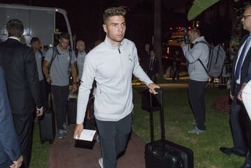 El Real Madrid ya se encuentra en Los Ángeles