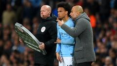 Guardiola says Sané relationship not strained by Bayern talk