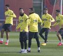 Arturo Vidal no se entrena y es seria duda para Levante