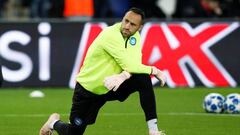 David Ospina y su situación en el Napoli de Carlo Ancelotti