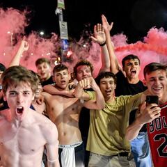 Italia ha vivido una noche loca