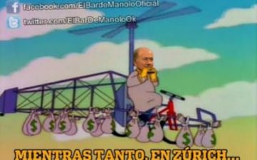 Los memes del 'billetazo' de Blatter