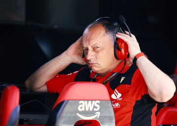 Fred Vasseur, director general de Scuderia Ferrari.