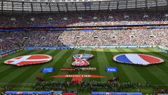 Dinamarca-Francia en imágenes