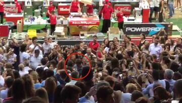 Iker y Sara en el concierto de Alejandro Sanz: locura general