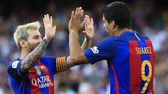 Suárez and Messi lead Barça rout of Real Betis