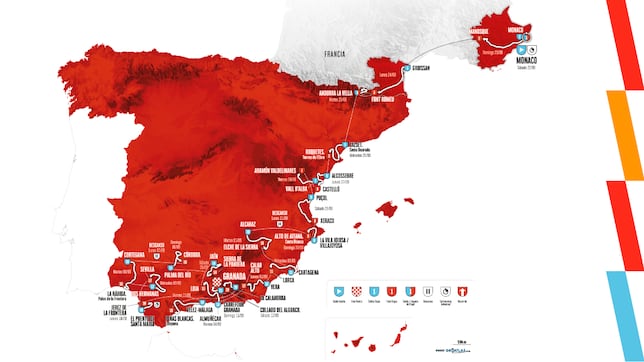 Vuelta a España 2026: recorrido, etapas, perfiles y fechas de la prueba