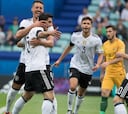 Alemania debuta con un triunfo antes de enfrentar a la Roja