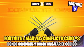 Fortnite x Marvel: Conflicto Cero #3 - Dónde comprar el cómic y cómo canjear el código