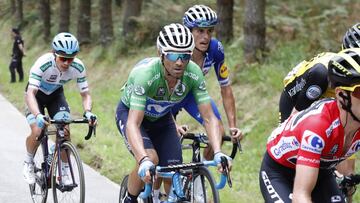 Valverde: "Acabé apajarado, me pudo influir la altitud"