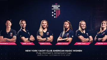 American Magic presenta su equipo para la Copa América femenina Puig