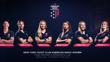 American Magic presenta su equipo para la Copa América femenina Puig