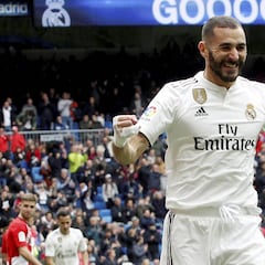 Benzema vale por tres