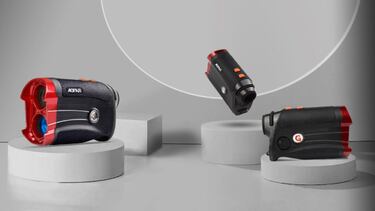 Con medición de distancia y de pendiente, este telémetro láser es imprescindible si juegas al golf