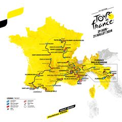 Tour de Francia 2024: etapas, perfiles y recorrido