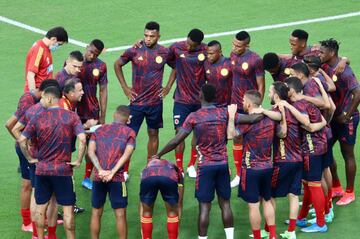 Con un gol en el último minuto, la Selección Colombia salvó un punto en el encuentro ante los dirigidos por Scaloni.  Luis Fernando Muriel y Miguel Borja anotaron. 