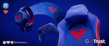 GXTrust anuncia una nueva gama de productos gaming inspirados en Superman