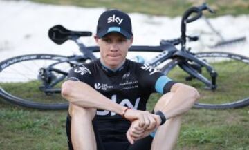 Chris Froome del esquipo Sky.