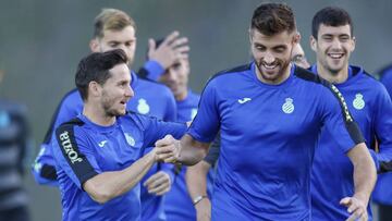 El Espanyol viaj&oacute; ayer al mediod&iacute;a, por lo que en lugar de entrenarse en Barcelona lo hizo en territorio de Las Palmas.