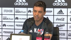 Gallardo sigue indignado: sus frases por la sanción de Conmebol